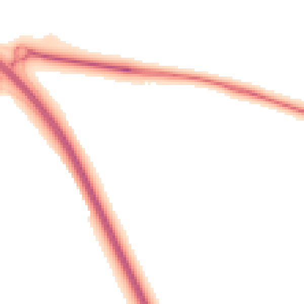 Night-time road noise heatmap for NR5 0UW