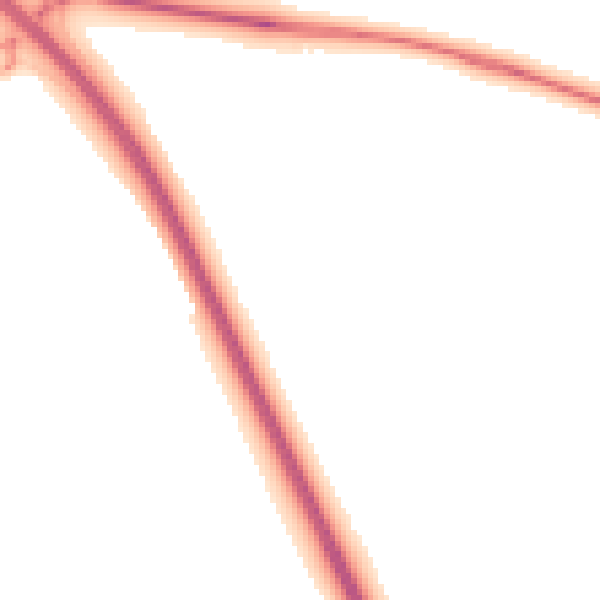 Night-time road noise heatmap for NR5 0WH