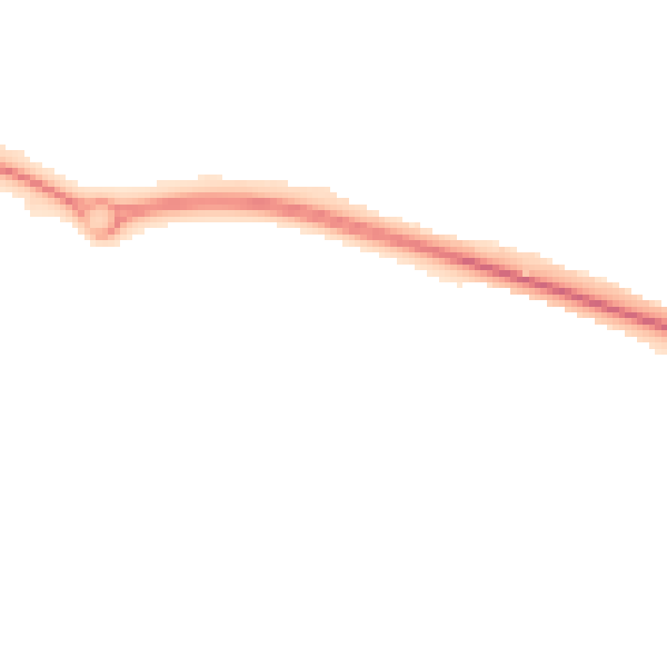 Night-time road noise heatmap for NR5 9DW