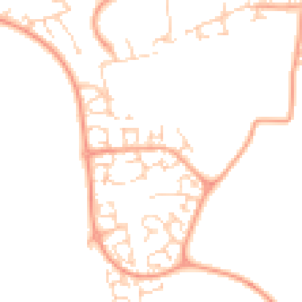Daytime road noise heatmap for NR5 9HD