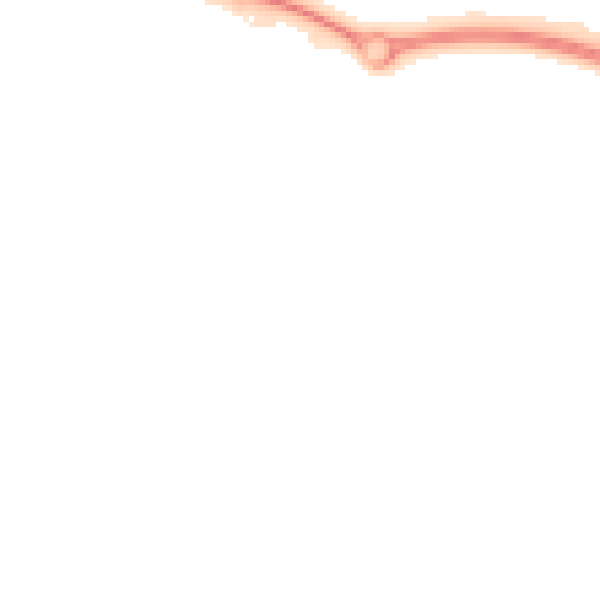 Night-time road noise heatmap for NR5 9LF
