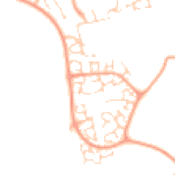 Daytime road noise heatmap for NR5 9PQ