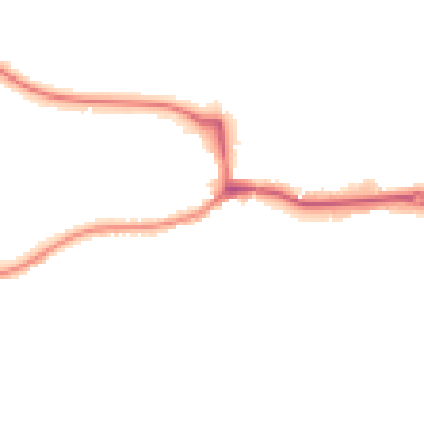 Night-time road noise heatmap for NR7 0AD