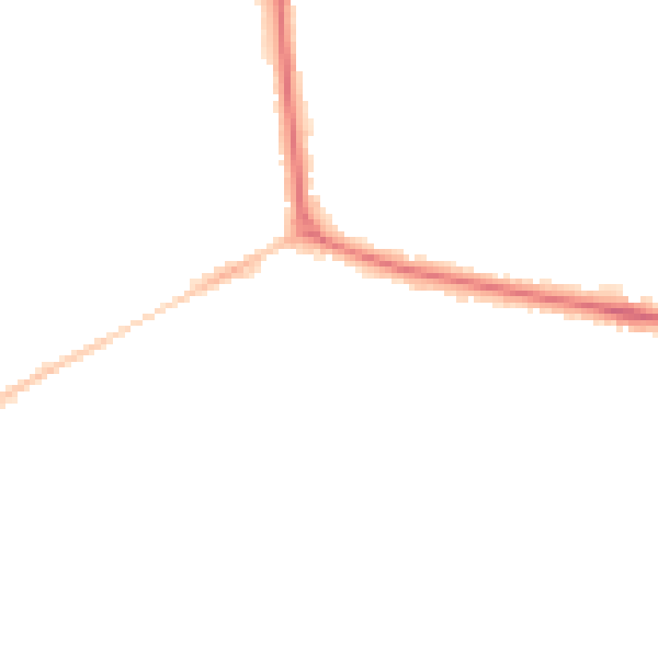 Night-time road noise heatmap for NR7 0AQ