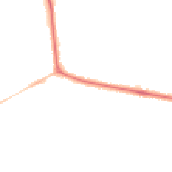 Night-time road noise heatmap for NR7 0AW