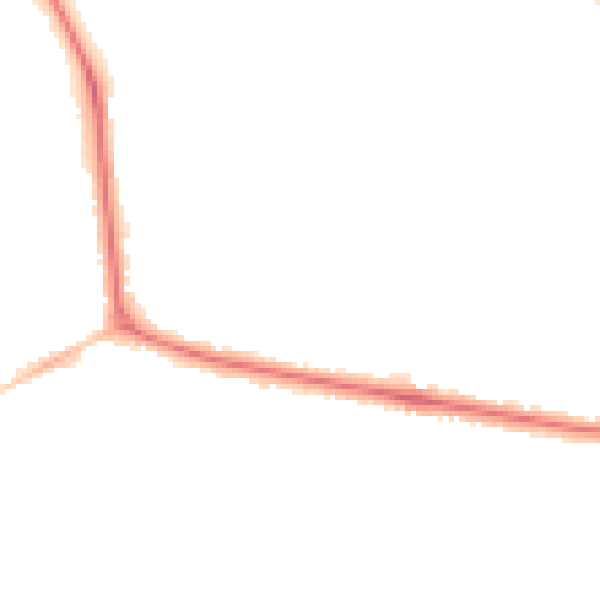 Night-time road noise heatmap for NR7 0BB