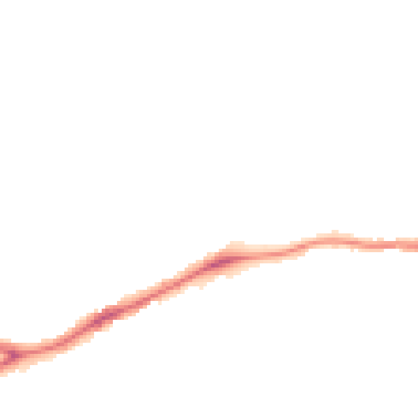 Night-time road noise heatmap for NR7 0BE