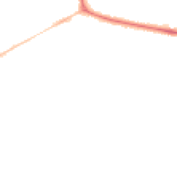 Night-time road noise heatmap for NR7 0BZ