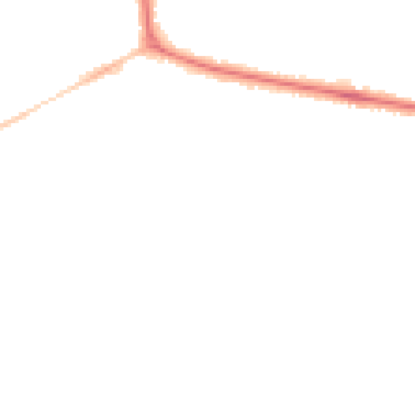 Night-time road noise heatmap for NR7 0DE