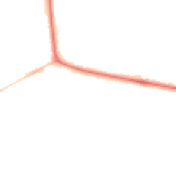 Night-time road noise heatmap for NR7 0DQ