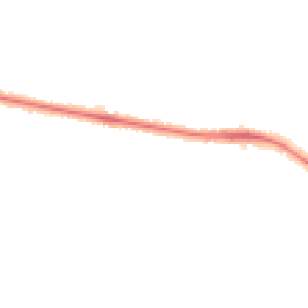 Night-time road noise heatmap for NR7 0DR