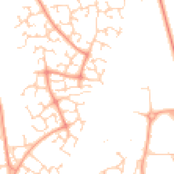 Daytime road noise heatmap for NR7 0NS