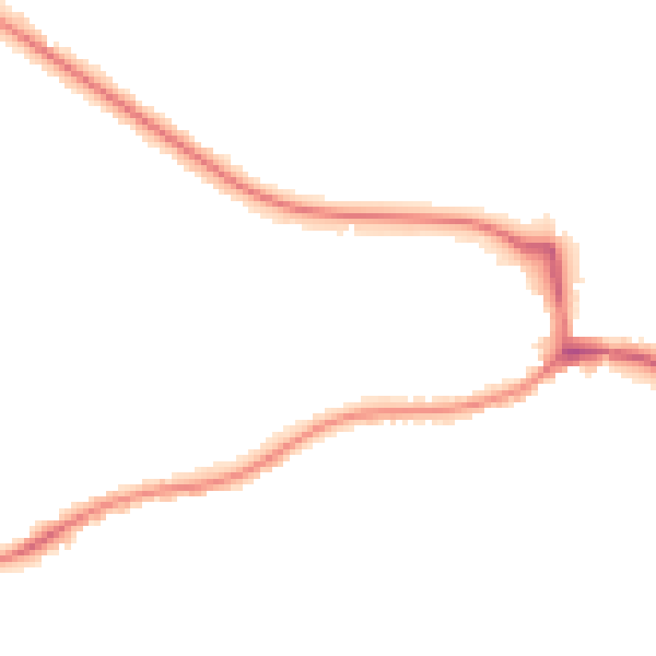 Night-time road noise heatmap for NR7 0RL