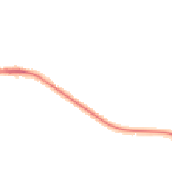Night-time road noise heatmap for NR7 0XZ