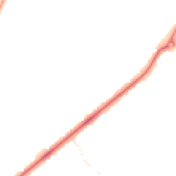 Night-time road noise heatmap for NR7 8AH