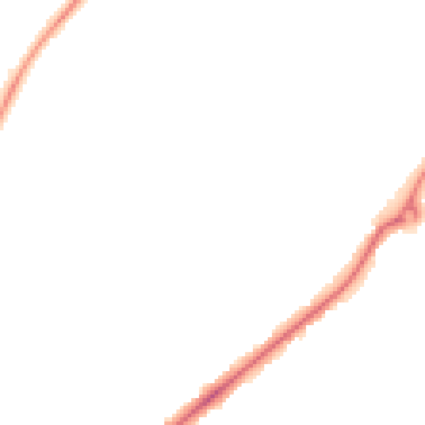 Night-time road noise heatmap for NR7 8BB