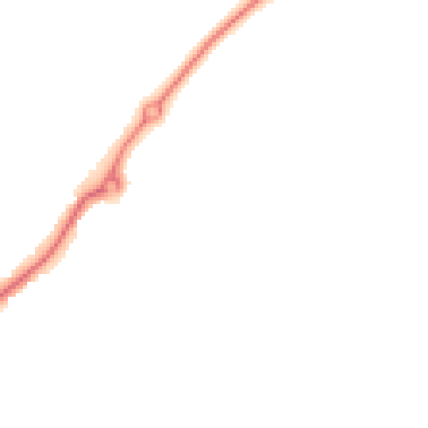 Night-time road noise heatmap for NR7 8BF