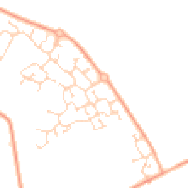 Daytime road noise heatmap for NR7 8FU