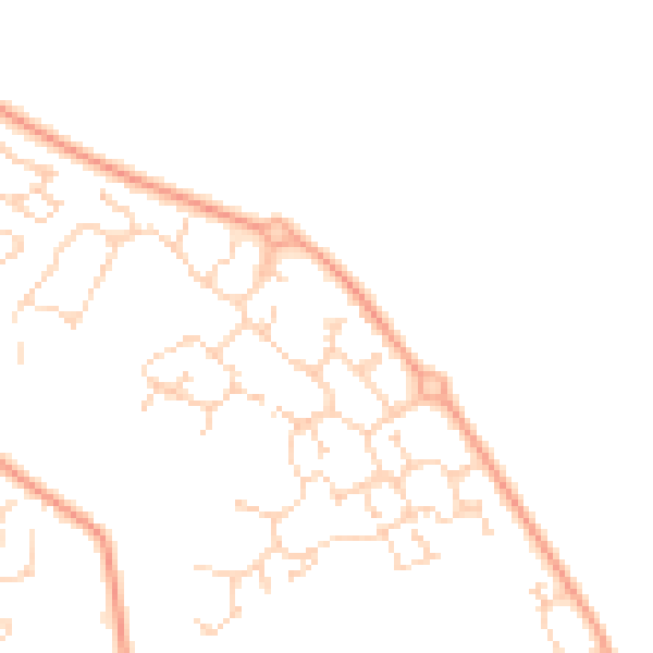 Daytime road noise heatmap for NR7 8GN