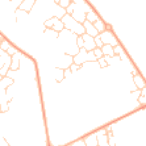 Daytime road noise heatmap for NR7 8GY