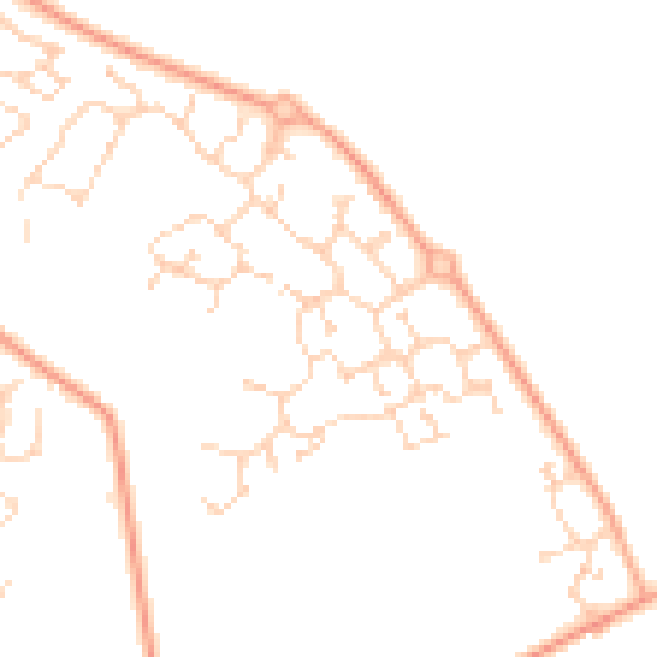 Daytime road noise heatmap for NR7 8LP