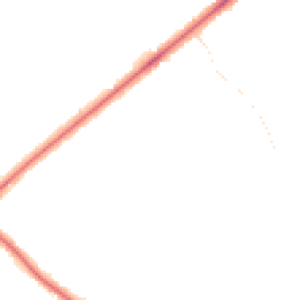 Night-time road noise heatmap for NR7 8NH