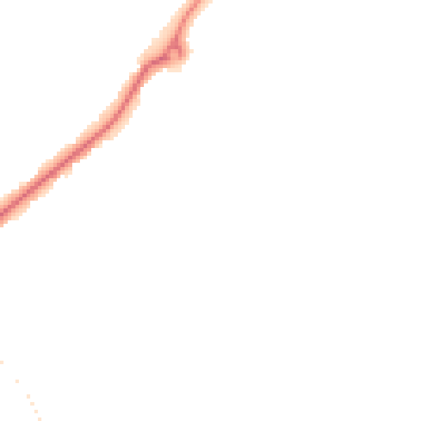 Night-time road noise heatmap for NR7 8RT