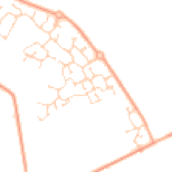 Daytime road noise heatmap for NR7 8UR