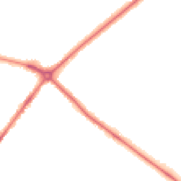 Night-time road noise heatmap for NR7 8XL