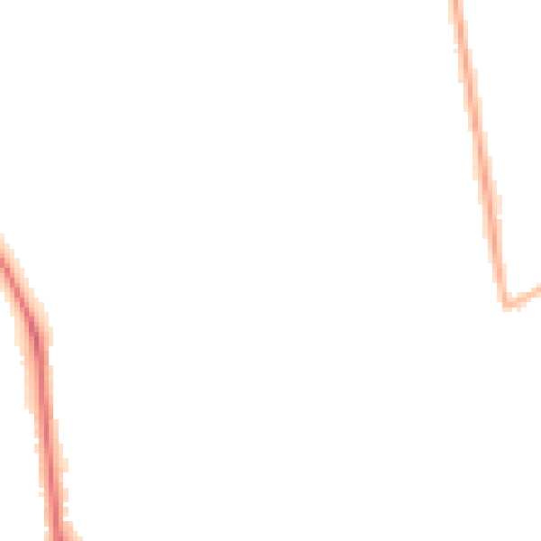 Night-time road noise heatmap for NR7 9UL
