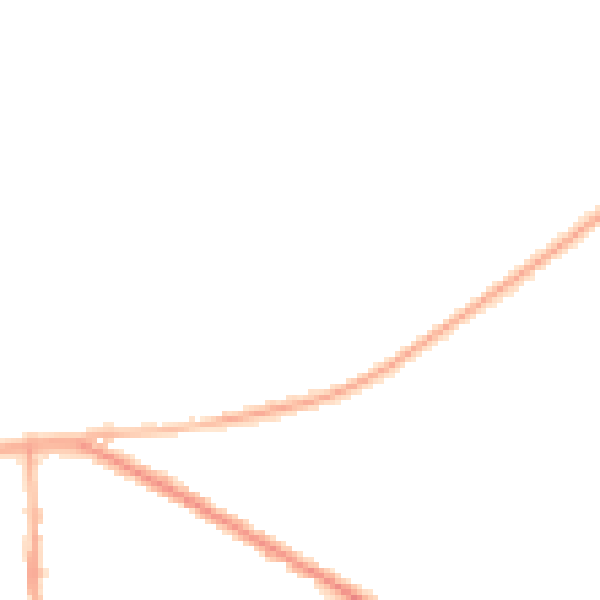 Night-time road noise heatmap for OL1 2TR