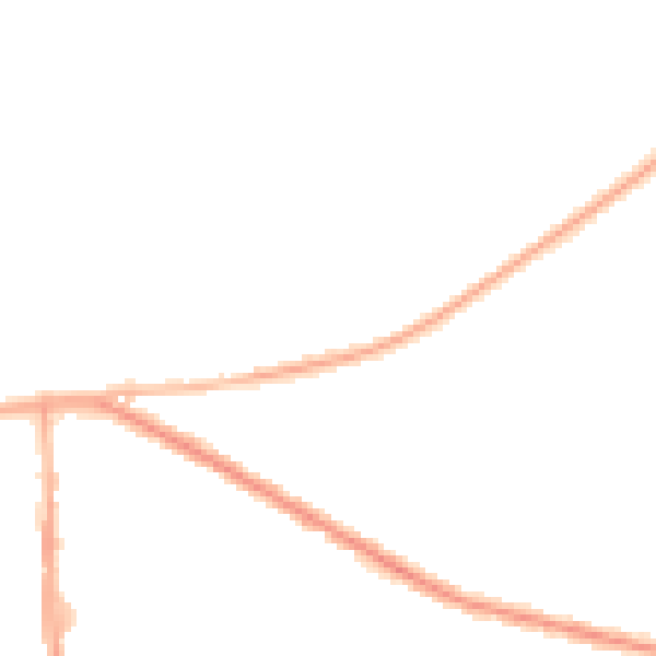 Night-time road noise heatmap for OL1 2TS