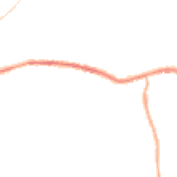 Night-time road noise heatmap for OL11 5AJ