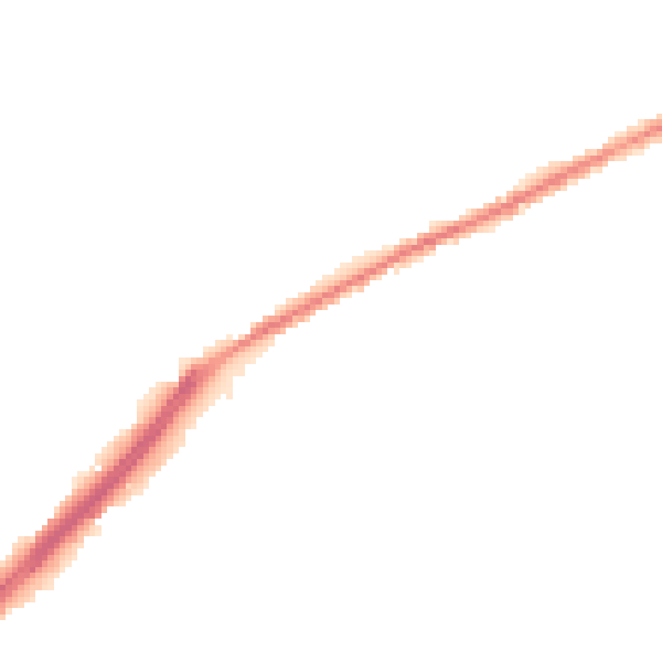 Night-time road noise heatmap for OL16 2QH
