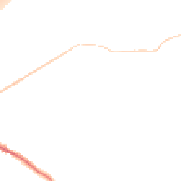 Night-time road noise heatmap for OL16 3RG