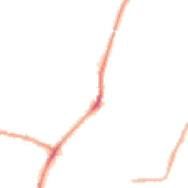 Night-time road noise heatmap for OL2 7TB