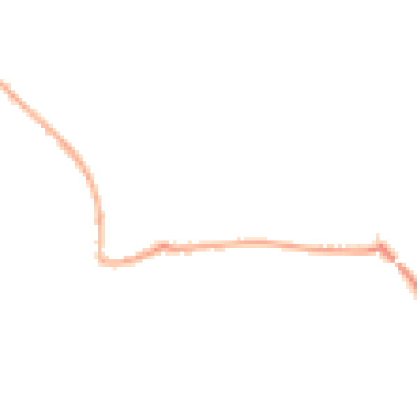 Night-time road noise heatmap for OL3 5AN