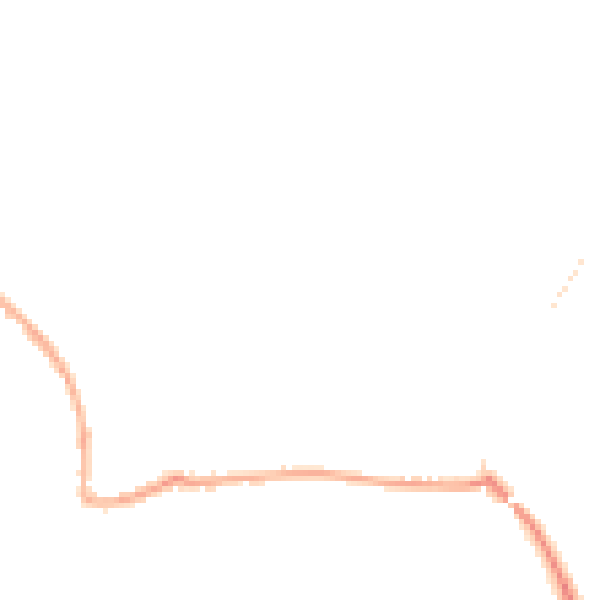 Night-time road noise heatmap for OL3 5AT