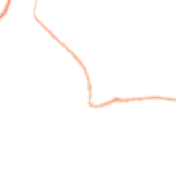 Night-time road noise heatmap for OL3 5BA