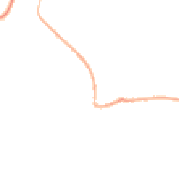 Night-time road noise heatmap for OL3 5BB