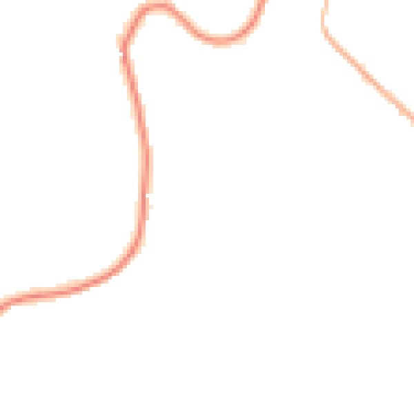 Night-time road noise heatmap for OL3 5BL