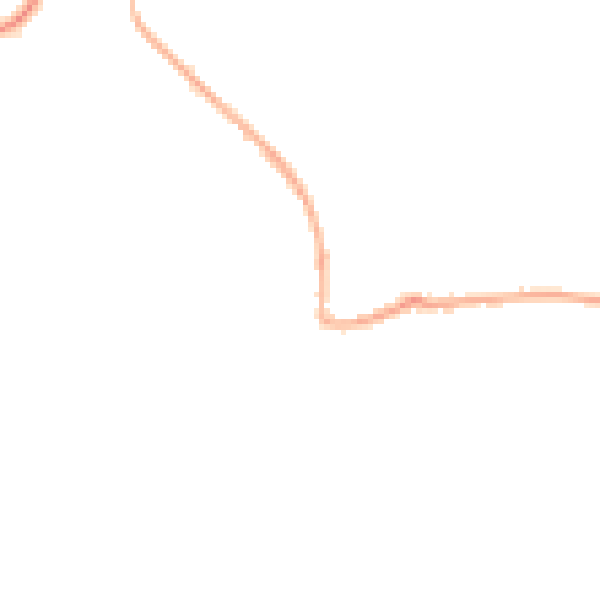 Night-time road noise heatmap for OL3 5BW