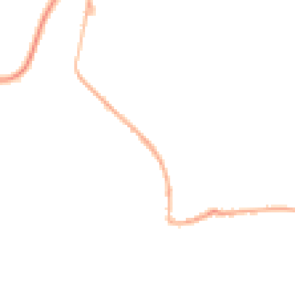 Night-time road noise heatmap for OL3 5GD