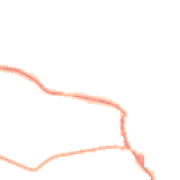 Night-time road noise heatmap for OL3 5HB