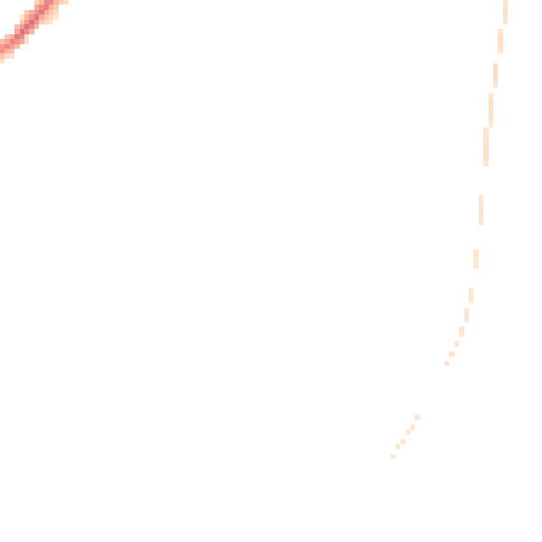 Night-time road noise heatmap for OL3 5QJ