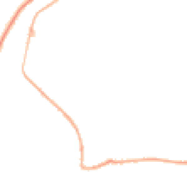 Night-time road noise heatmap for OL3 5QW