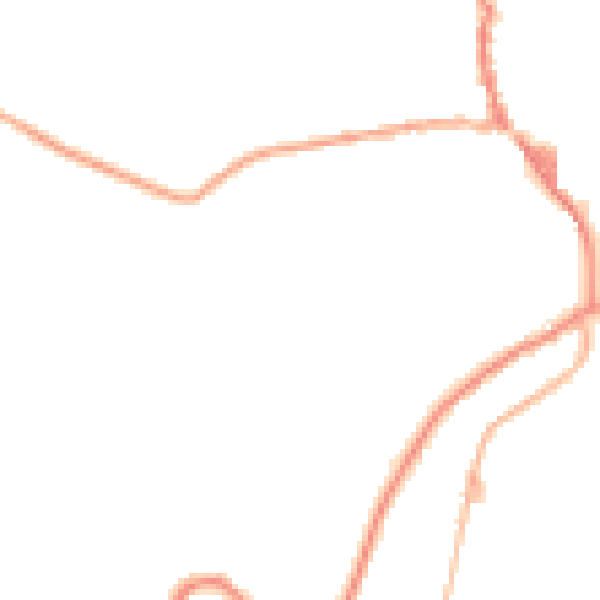 Night-time road noise heatmap for OL3 5RJ
