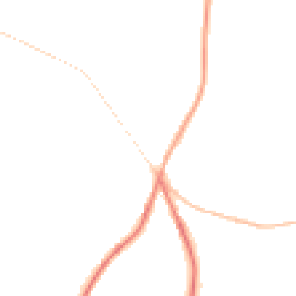 Night-time road noise heatmap for OL3 5SG