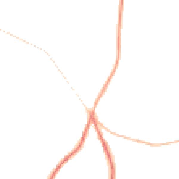 Night-time road noise heatmap for OL3 5SQ