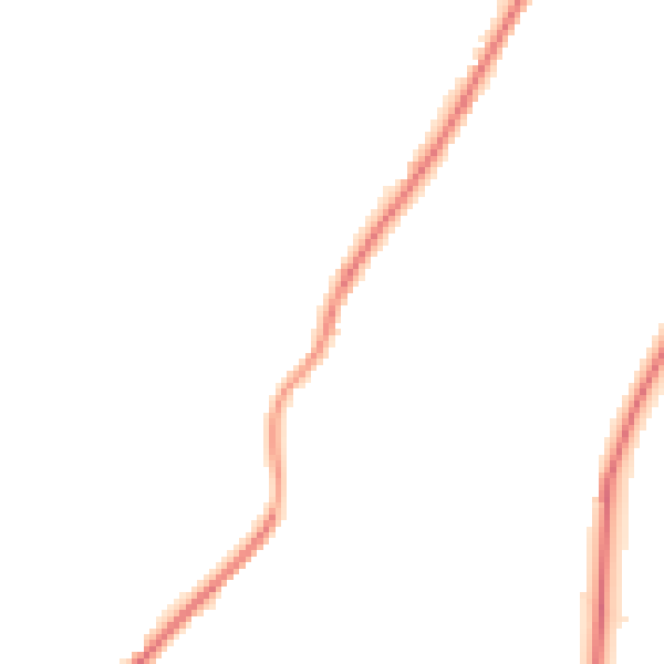 Night-time road noise heatmap for OL3 5SS